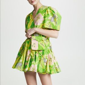 Rhode Vivienne Dress - Neon Botanical